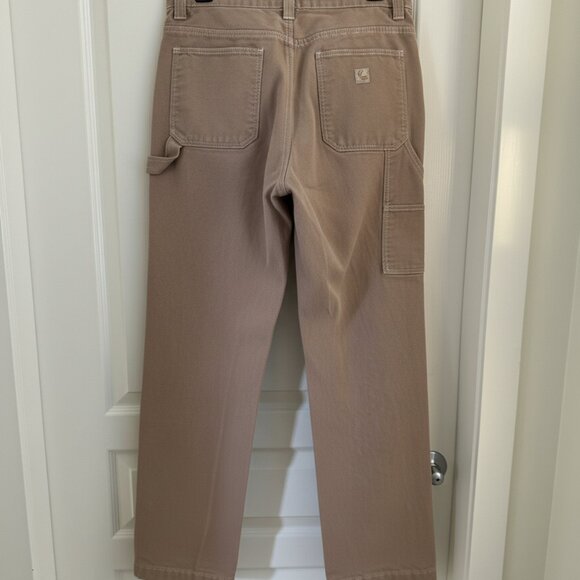 TNA tan wide leg trouser/jean - Picture 3 of 3